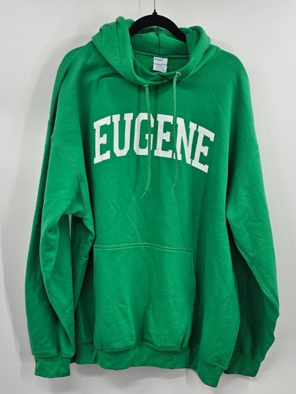 EUGENE Green Hoodie Sweatshirt Size 2X